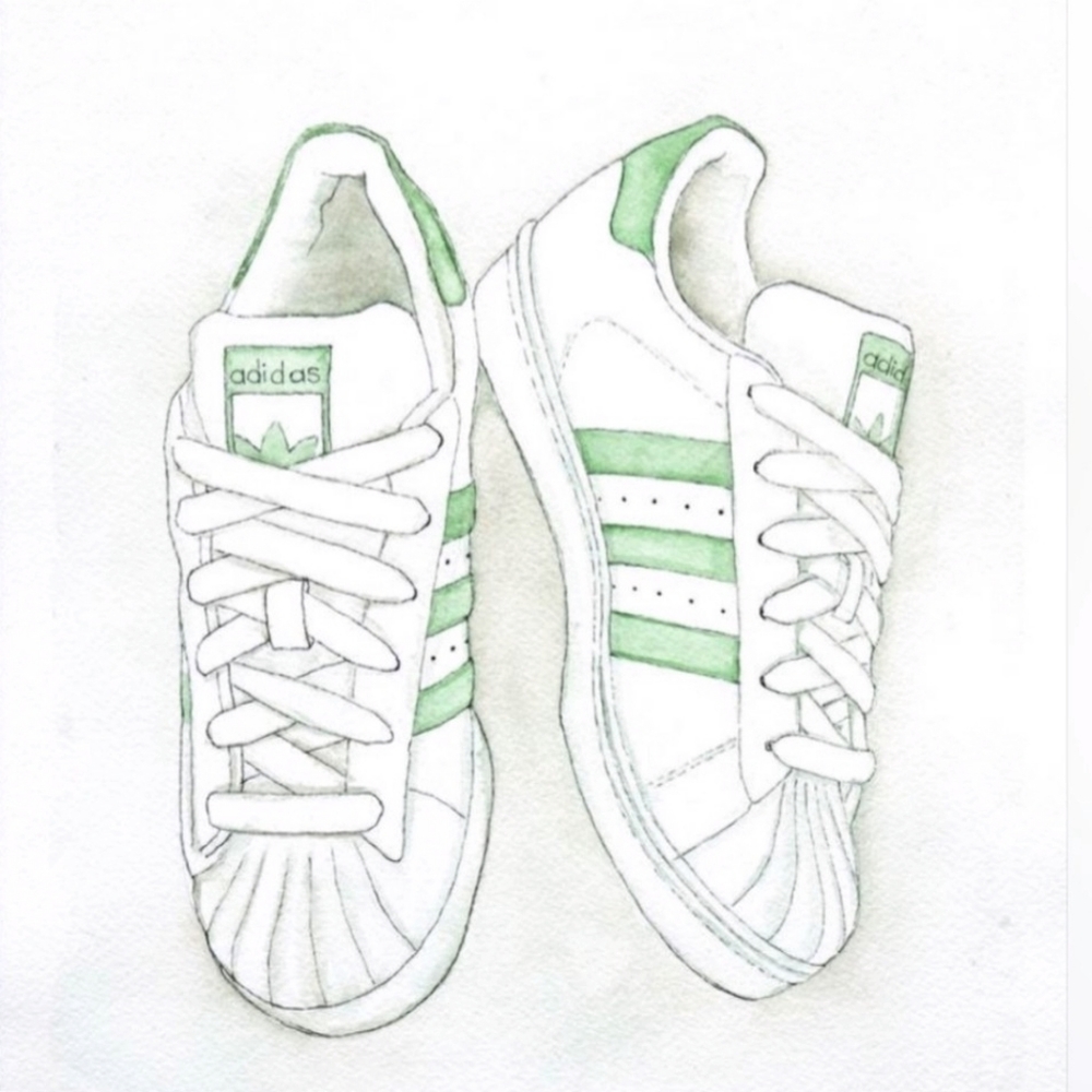 Adidas 8 1/2"x11" Framed Wall Art